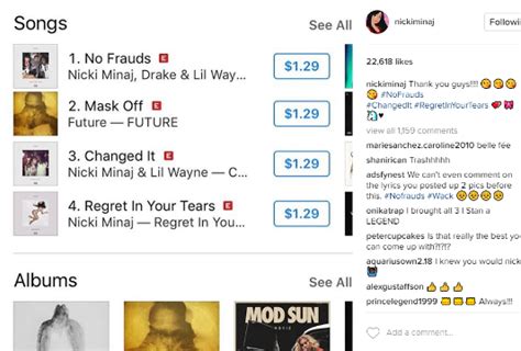 Nicki Miniaj's new diss tracks are already NOs 1,3 & 4 on the charts