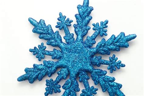 Photo of Decorative blue Christmas snowflake | Free christmas images