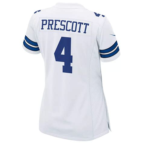 Nike Women’s Dallas Cowboys Dak Prescott 4 Game Jersey | Academy