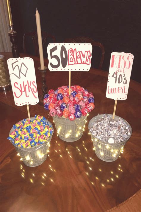 50th Birthday Centerpieces 50th Birthday Centerpieces | Surprise 50th birthday party, 50th ...