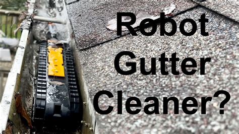 ROBOT GUTTER CLEANER!?! iRobot Looj 330 unboxing and review. BEST WAY ...