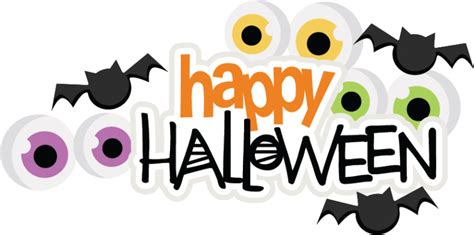 Happy Halloween Clipart - Full Size Clipart (#29584) - PinClipart