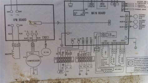 I have a pioneer mini split unit the outside unit will not power up but it has the right power ...