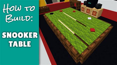 How To Make A Pool Table In Minecraft Pe | Cabinets Matttroy