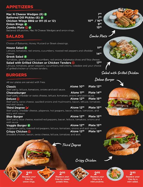 Poutineville Menu