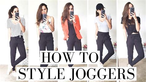 How to Style Joggers | 9 Easy Jogger Outfit Ideas for Women! – Trends