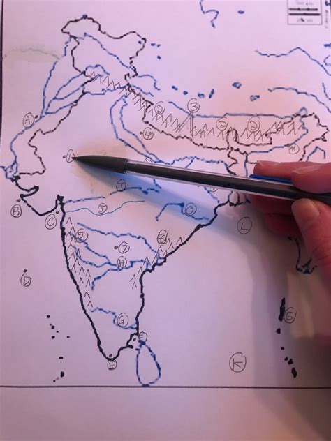 Physical Map of India Flashcards | Memorang