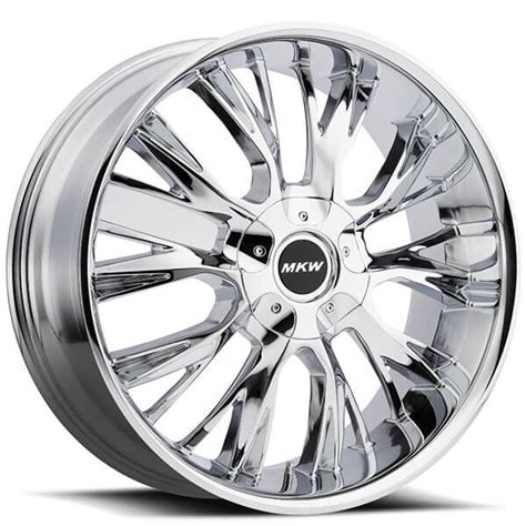 18" MKW Wheels M122 Chrome Rims #MK035-1