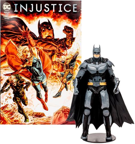 Customer Reviews: McFarlane Toys DC Comics Page Punchers Injustice 2 7" Batman with Comic 15916 ...