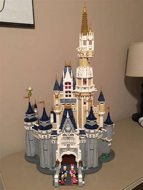 I built the 4,000 piece Disney World castle lego set. : r/disney