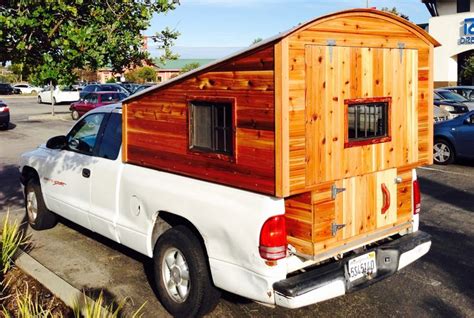 Lloyd’s Blog: Homemade Wooden Pickup Truck Camper Shell | Escape Pods | Pinterest | Homemade ...