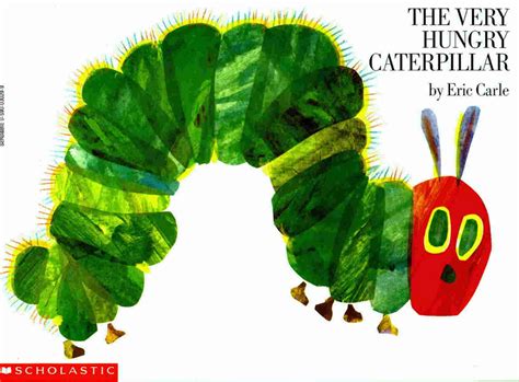 The Very Hungry Caterpillar by Eric Carle | Future Library for Little Ones | Raupe nimmersatt ...