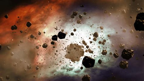 Asteroid Field - 3D Animation - YouTube