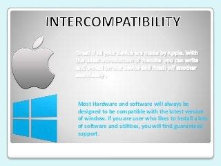 Window PC v/s mac PC Comparison