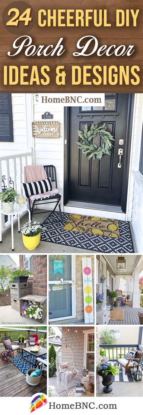 24 Best DIY Cheerful Porch Decoration Ideas and Designs for 2022