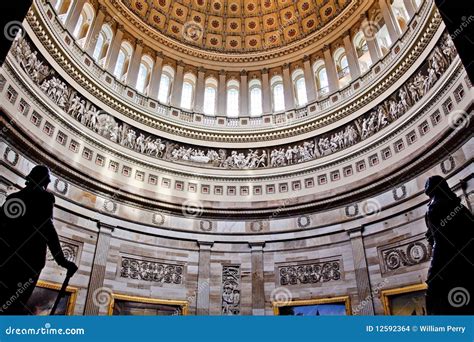 US Capitol Dome Rotunda Statues DC Stock Images - Image: 12592364