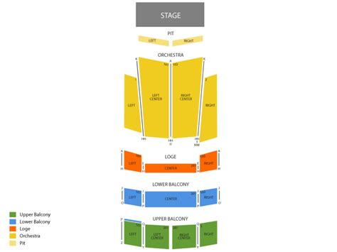 Genesee Theatre Seating Chart | Cheap Tickets ASAP