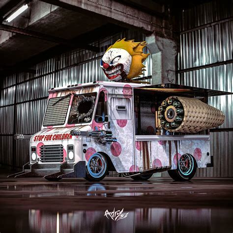 Sweet Tooth Ice Cream Truck Makes Jump From the Past for Modern CGI Nightmares - autoevolution