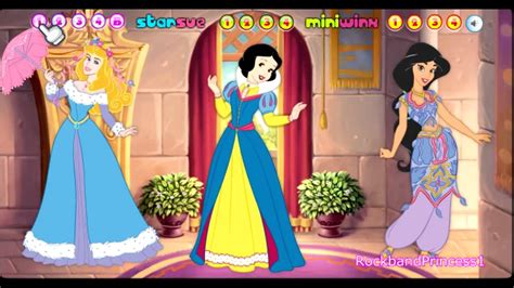 Disney Princess Online Dress Up Game Disney Princess Cartoon Game - YouTube