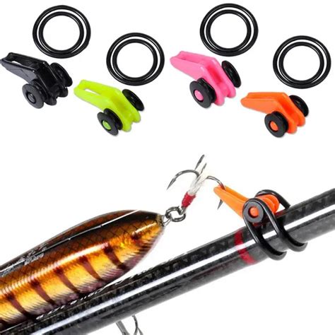 1PC Multifunctional Lure Fishing Bait Hanger Plastic Lure Fishing Rod ...