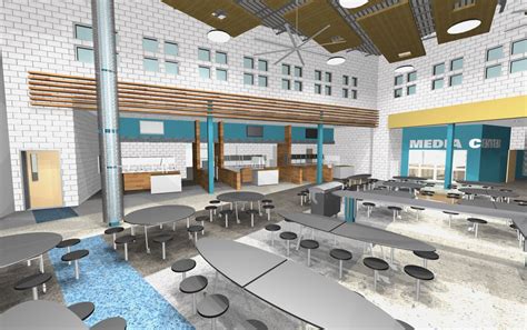 school cafeteria design - Google Search | Cafeteria design, School ...