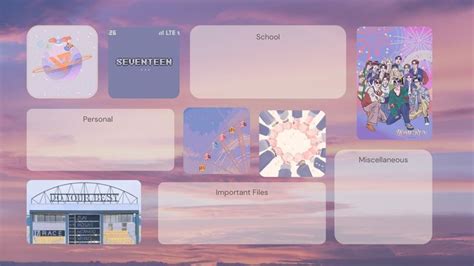 seventeen aesthetic desktop wallpaper | Awan