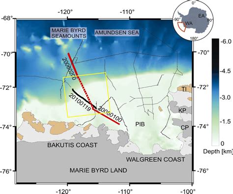 Bathymetric map of the Amundsen Sea Embayment after Nitsche et al.... | Download Scientific Diagram