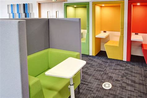 Individual Working Booths | Office pods, Cool office space, Architect ...