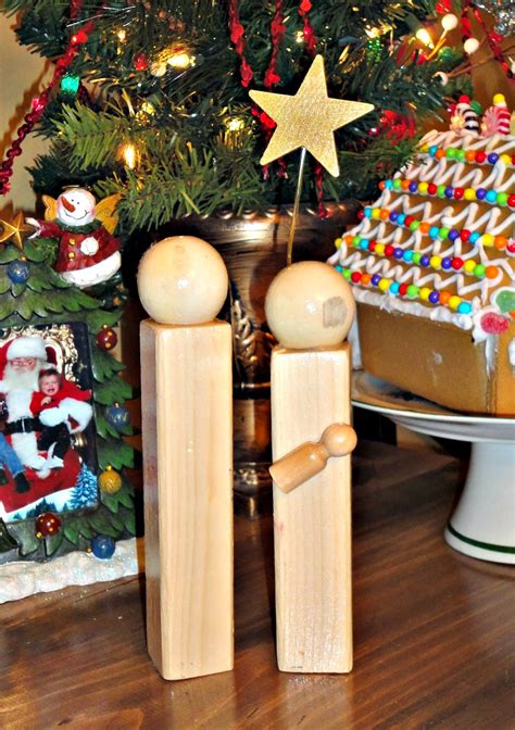 Homemade Christmas Gifts – Simple Wooden Nativity – Farm Fresh For Life ...