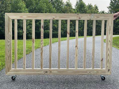 Custom Sliding Gate for Patio Porch and Deck | Etsy