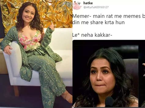 Some of the Best 12 Neha Kakkar memes photo collection