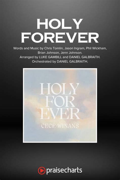 Holy Forever (Choral Anthem SATB) (CeCe Winans / Arr. Luke Gambill ...