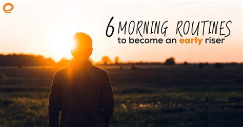 6 Morning Routines to Become an Early Riser | Embrace Home Loans