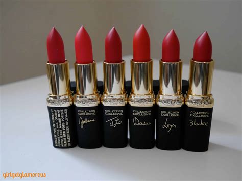 L'Oreal Collection Exclusive 2015 Red Lipsticks + Polishes ...