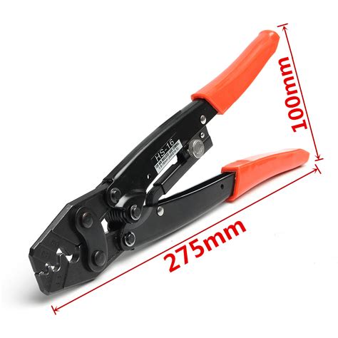 50 Amp 1.25-16 mm2 Plug Cable Crimping Tool For Wire Crimper Terminals ...