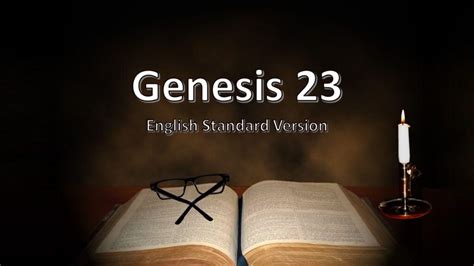 Genesis 23 English Standard Version – Christ House