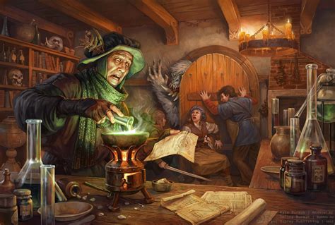 Alchemist, Ekaterina Burmak on ArtStation at https://www.artstation.com ...