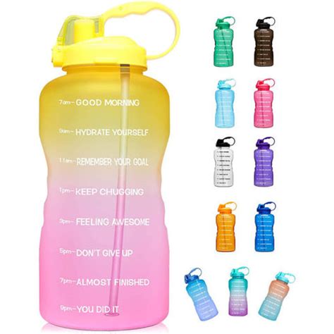 Buy Wholesale China One Gallon Sport Portable Plastic Water Bottle ...