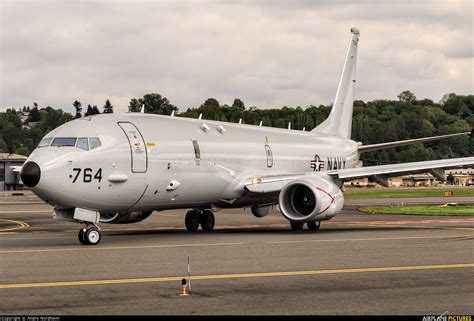 168764 - USA - Navy Boeing P-8A Poseidon at Seattle - Boeing Field / King County Intl | Photo ID ...