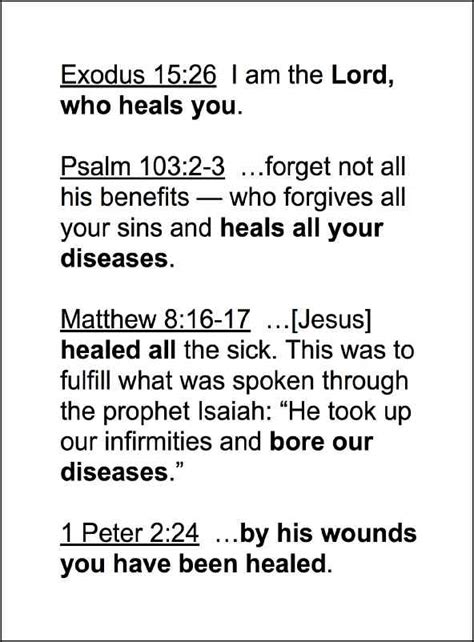 Healing Scriptures for the Sick | These Truly Work!