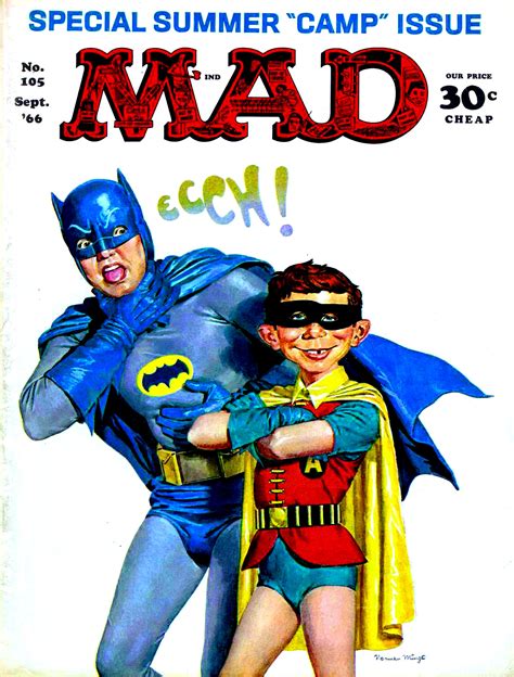 BATMAN ONLINE - Gallery - Batman MAD Parody from Batman (Series) (1966)