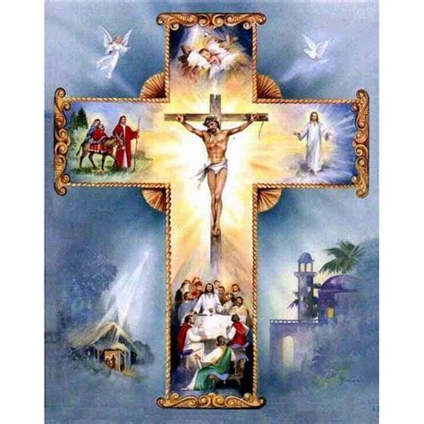 Christian Cross Jesus Christ Diamond Painting Kit - DIY – Diamond Painting Lovers