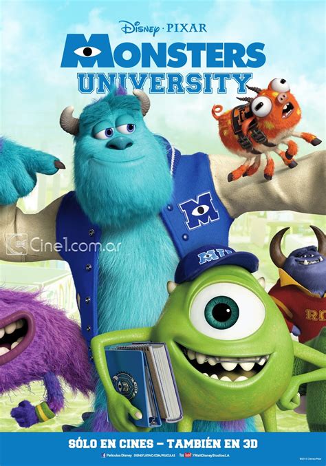 MONSTERS UNIVERSITY Latino Posters!