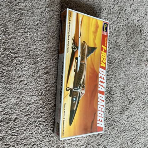 NOS VINTAGE REVELL F-102A DELTA DAGGER Convair F-102 Model Kit H-130 ...