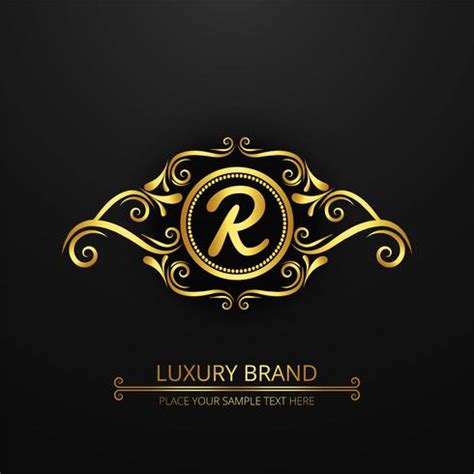 Modern luxury brand logo background 236297 Vector Art at Vecteezy