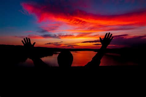 Sunset Person Silhouette - Free photo on Pixabay