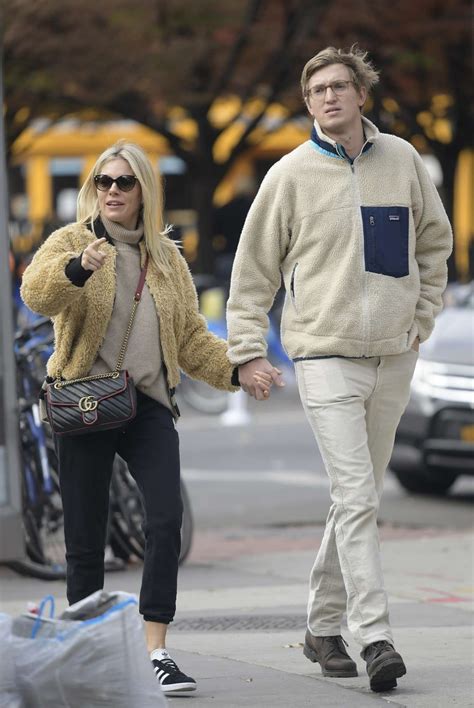 Sienna Miller with boyfriend Lucas Zwirner in New York City – GotCeleb