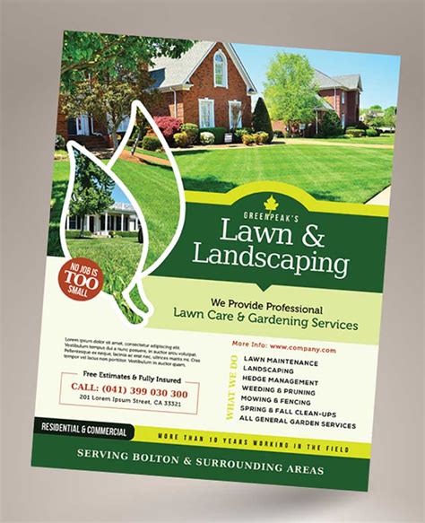 42 Best Landscaping Flyers Templates (Landscaping Flyer Ideas & Examples)