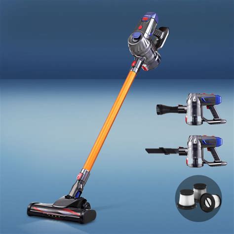 Handheld Vacuum Cleaner Stick Cordless Bagless 2-speed HEPA Filter