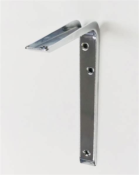 Chrome brackets 250x200mm box of 10 – The Shelving Shop